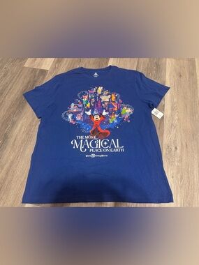 Disney Parks Fantasia Sorcerer Mickey Most Magical Place on Earth tshirt XL NWT